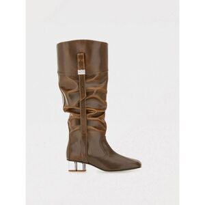 Ganni Boots Woman Black